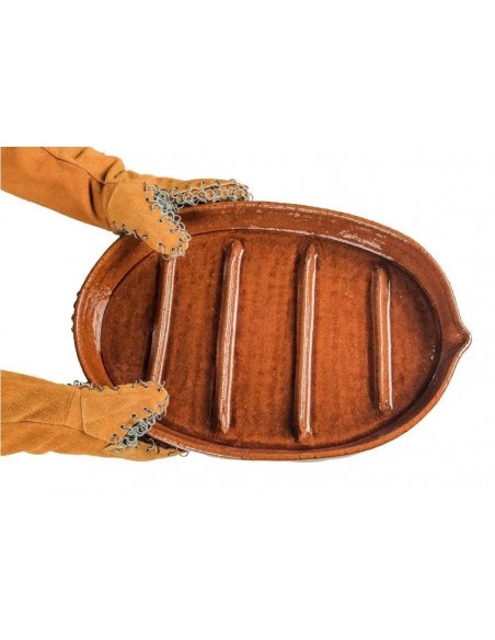 Guantes para horno con protección mecánica