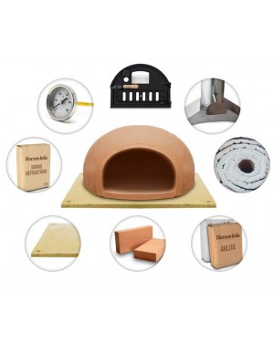 KIT para horno de leña completo con todos los materiales 2