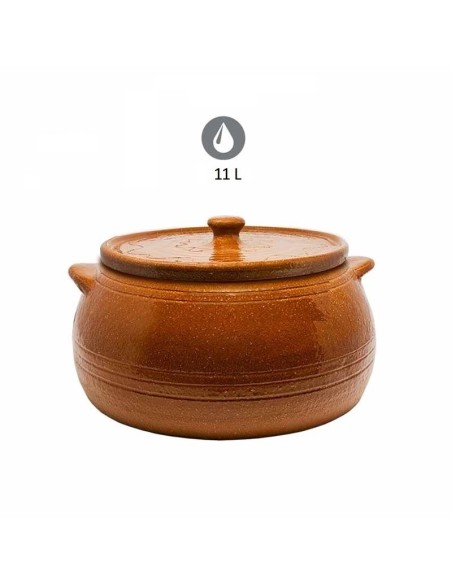 Olla o Puchero de Barro Fabricación artesanal