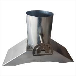 Tiro 150 mm Ø Inoxidable Especial Hornos Leña