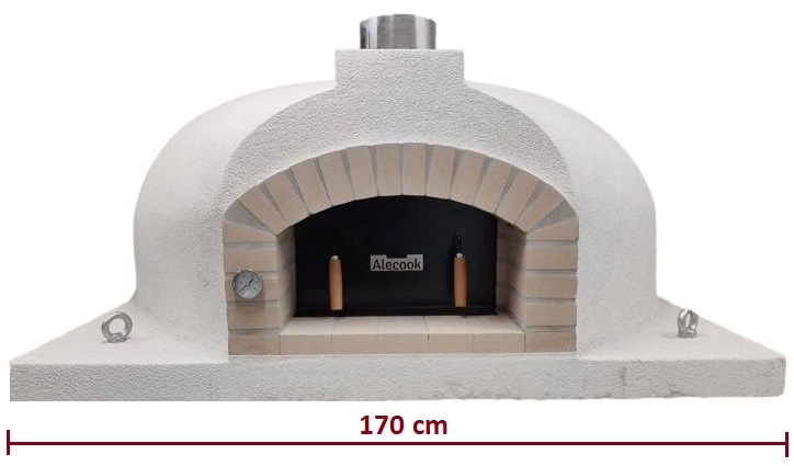 Hornos de leña para pizzeria con enlace a modelo chef 170